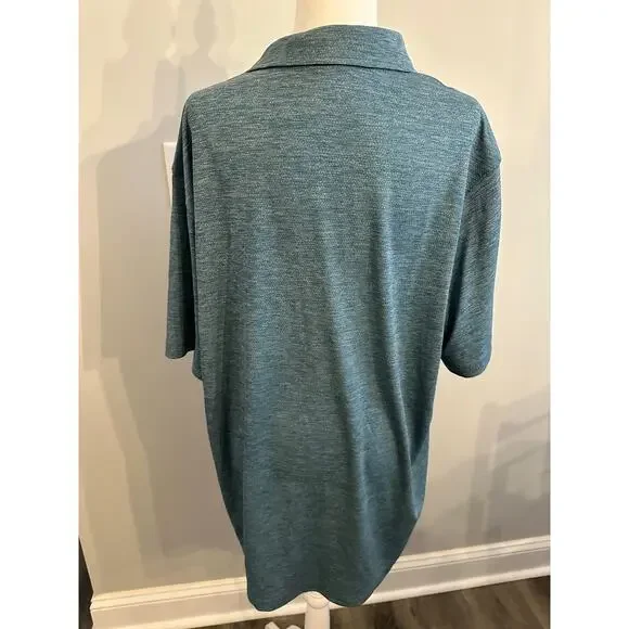 Duluth Trading Men’s Shirt NWT Armachilo Cooling Relaxed Fit Polo Blue XL - Picture 3 of 13